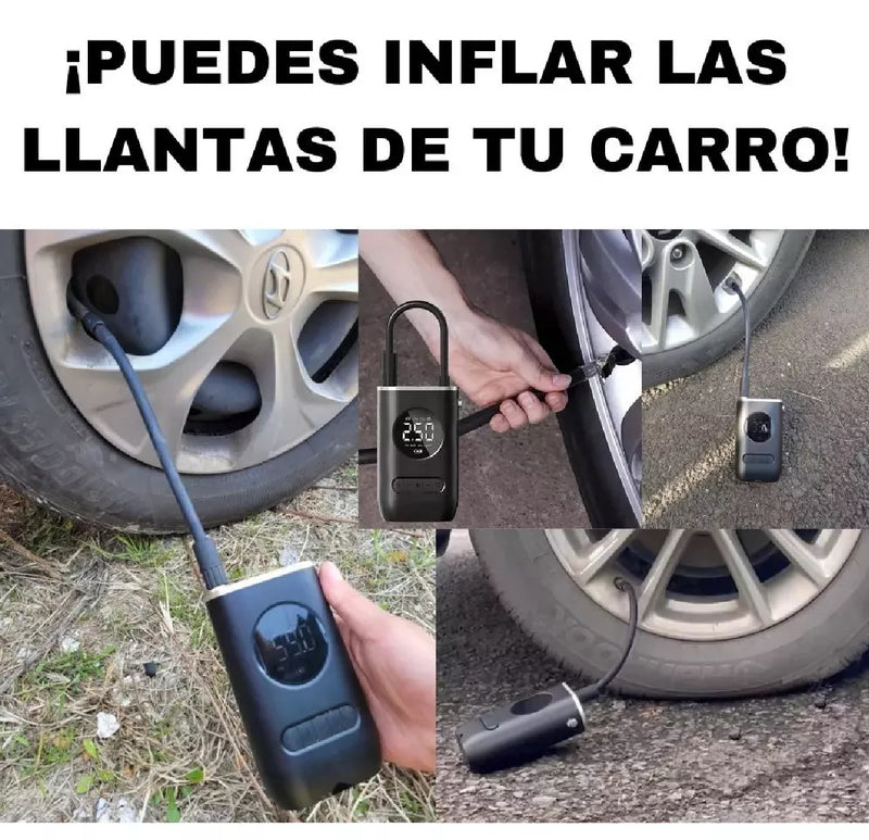 Inflador De Llantas Portable Compresor